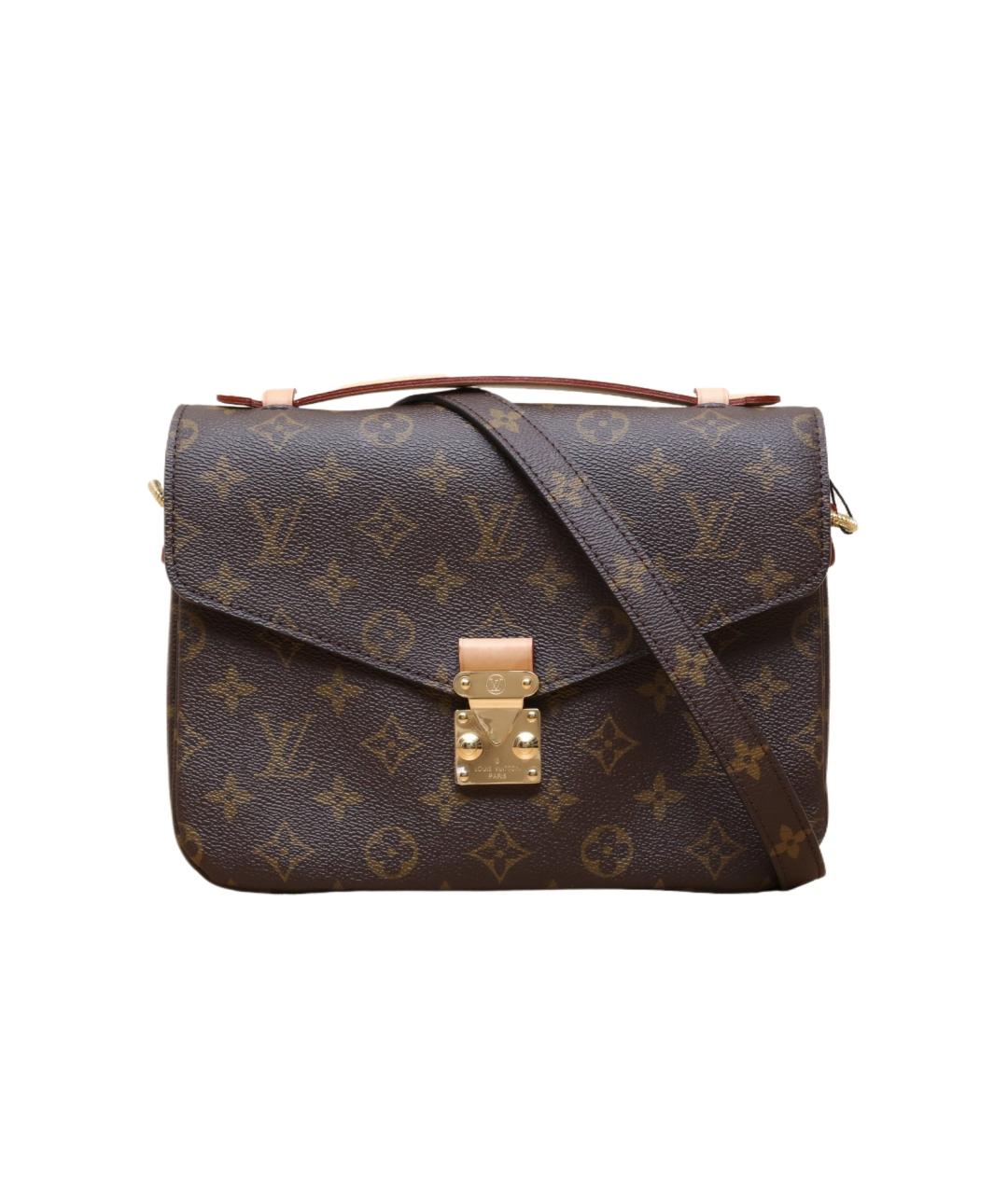 LOUIS VUITTON Коричневая сумка через плечо, фото 1