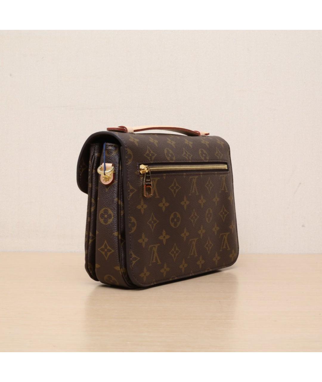 LOUIS VUITTON Коричневая сумка через плечо, фото 6