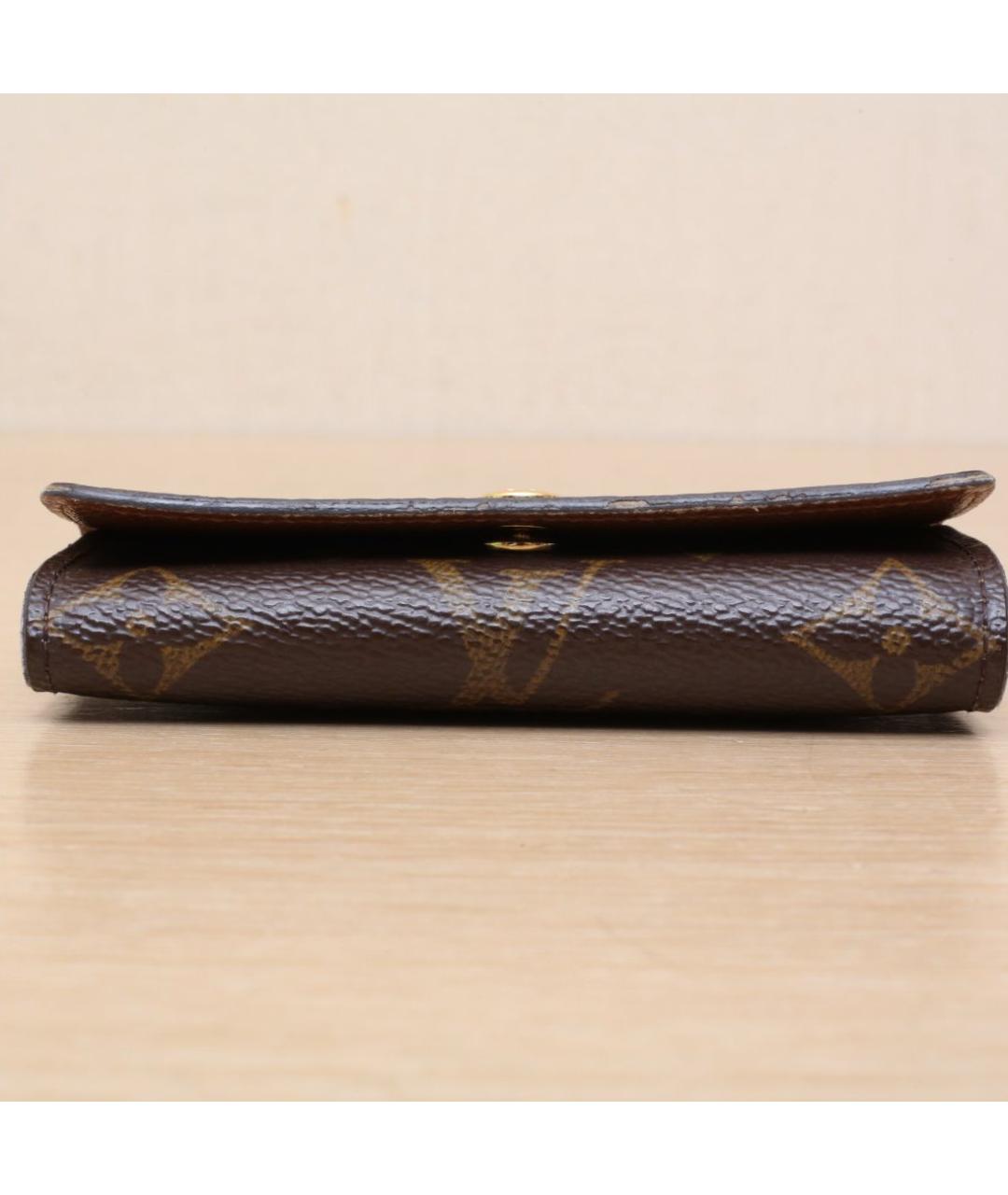 LOUIS VUITTON Коричневая ключница, фото 9