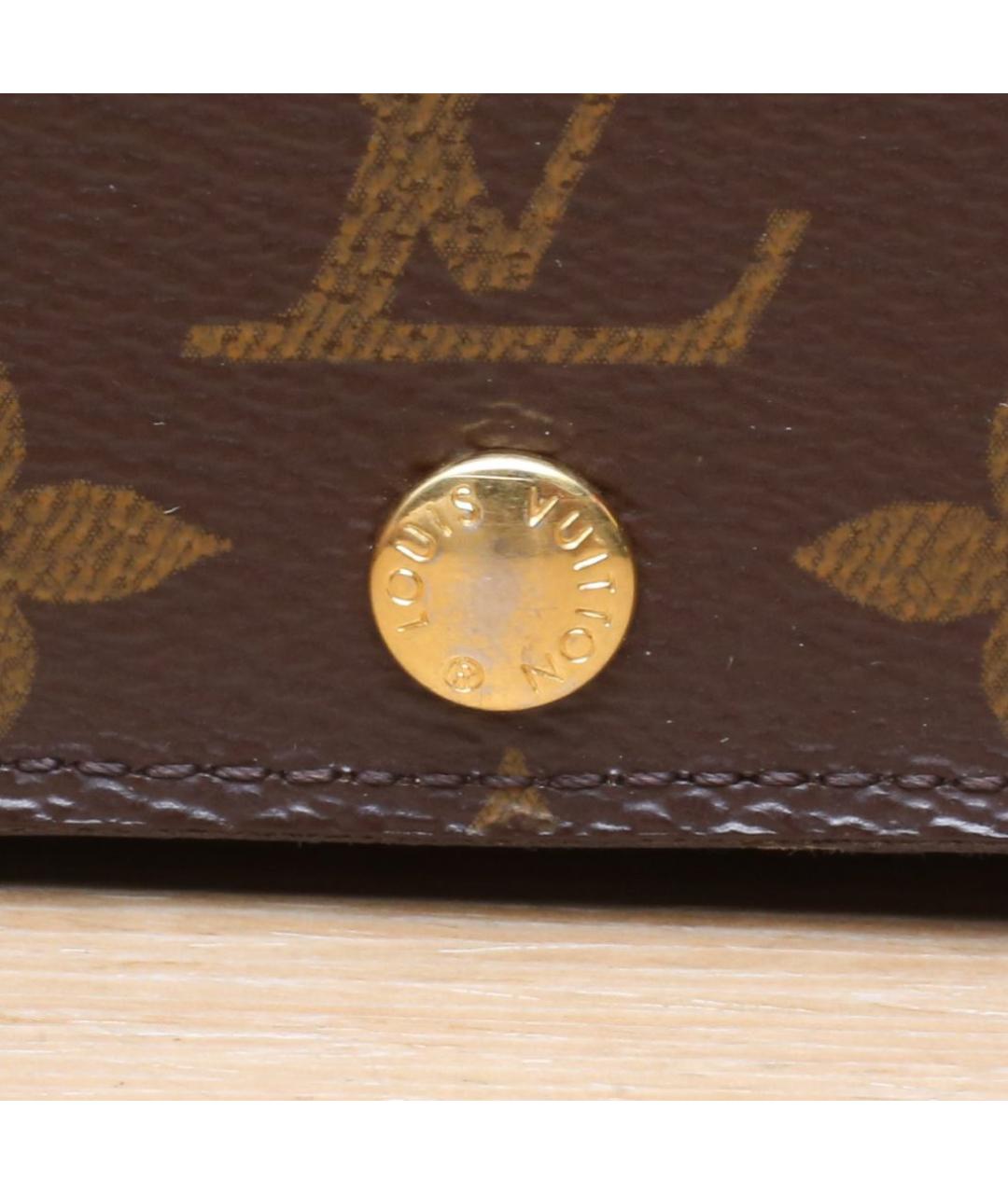 LOUIS VUITTON Коричневая ключница, фото 8