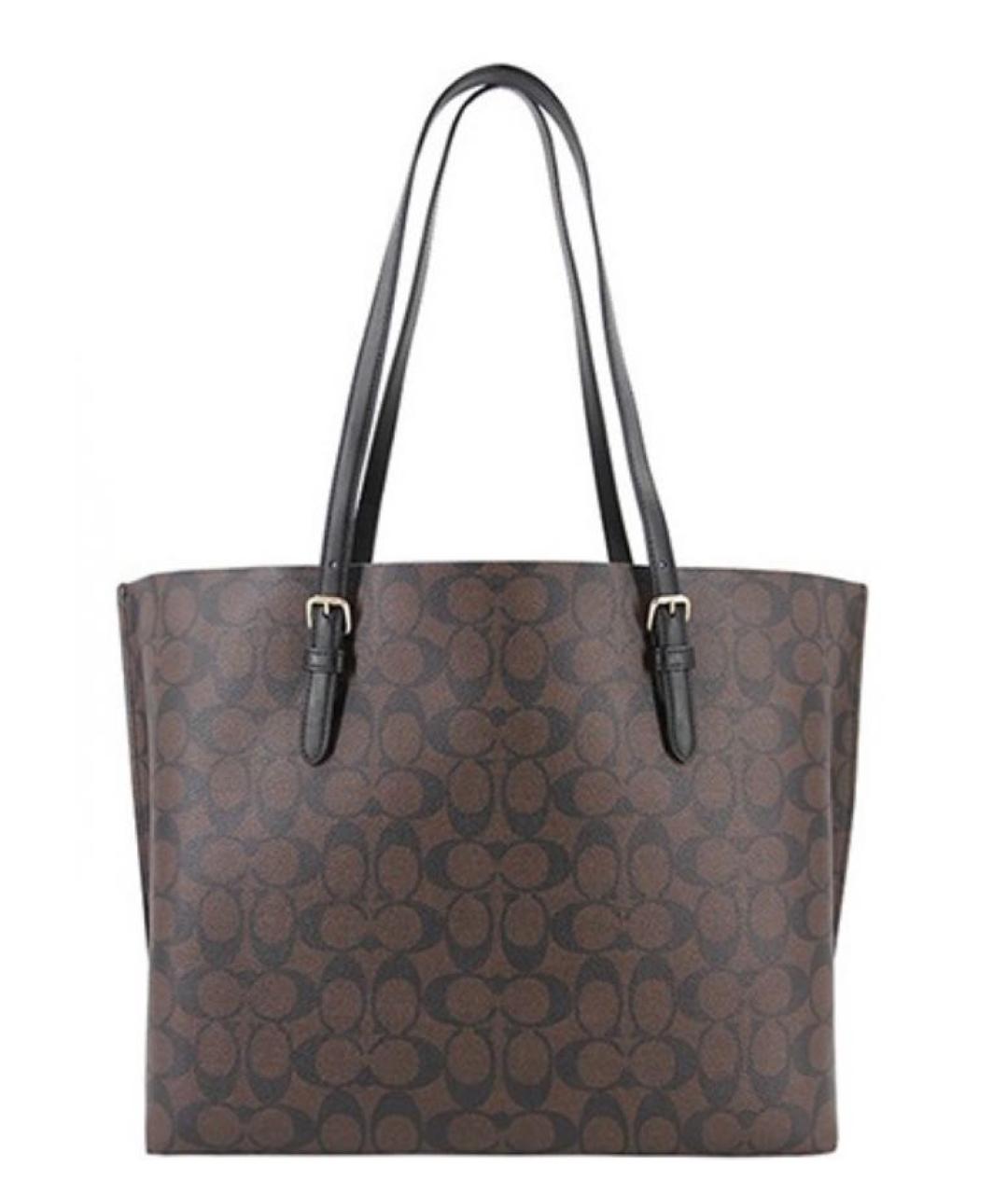 COACH Коричневая сумка тоут, фото 3