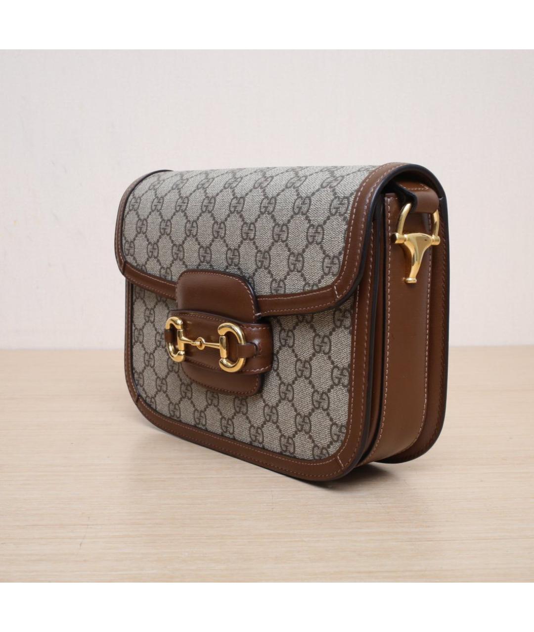 GUCCI Коричневая сумка через плечо, фото 4