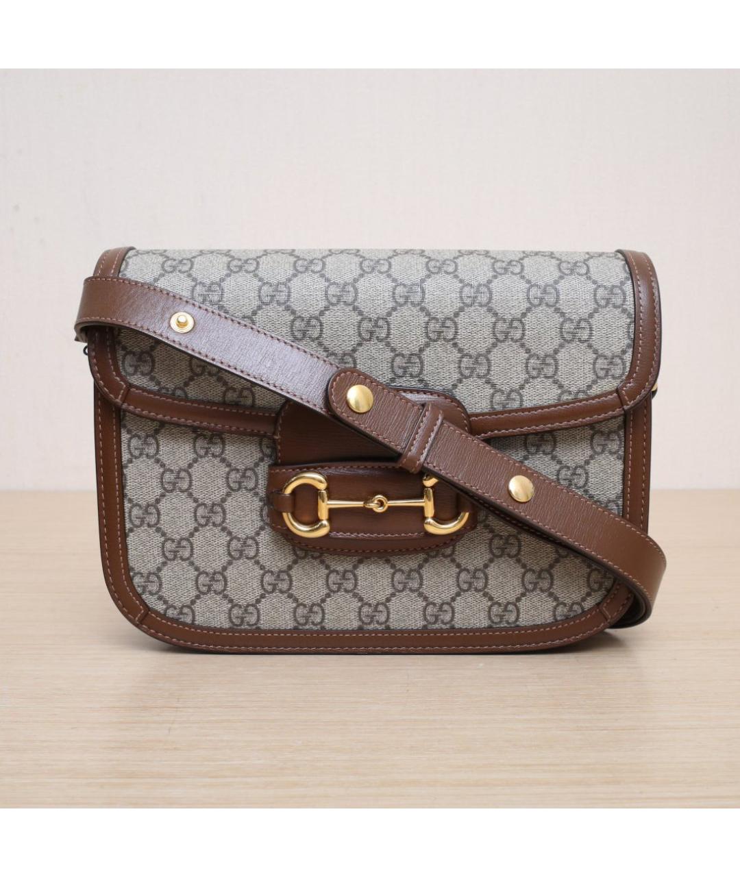 GUCCI Коричневая сумка через плечо, фото 3