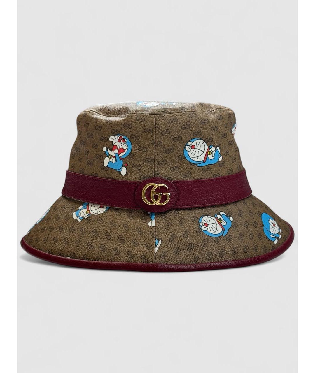 GUCCI Коричневая панама, фото 6