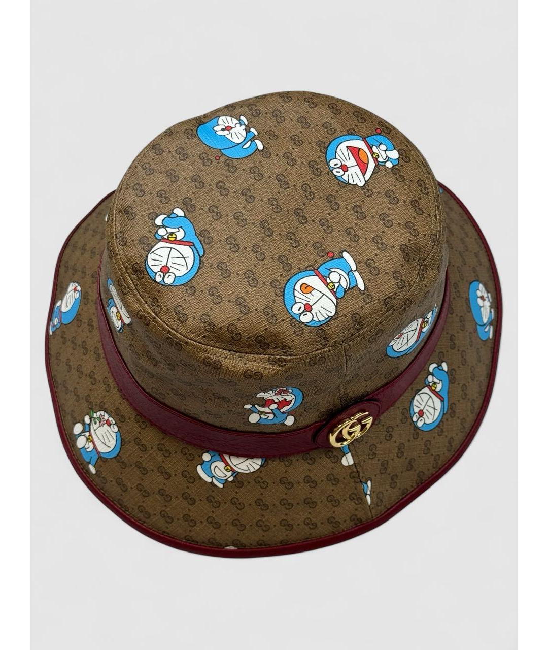 GUCCI Коричневая панама, фото 3