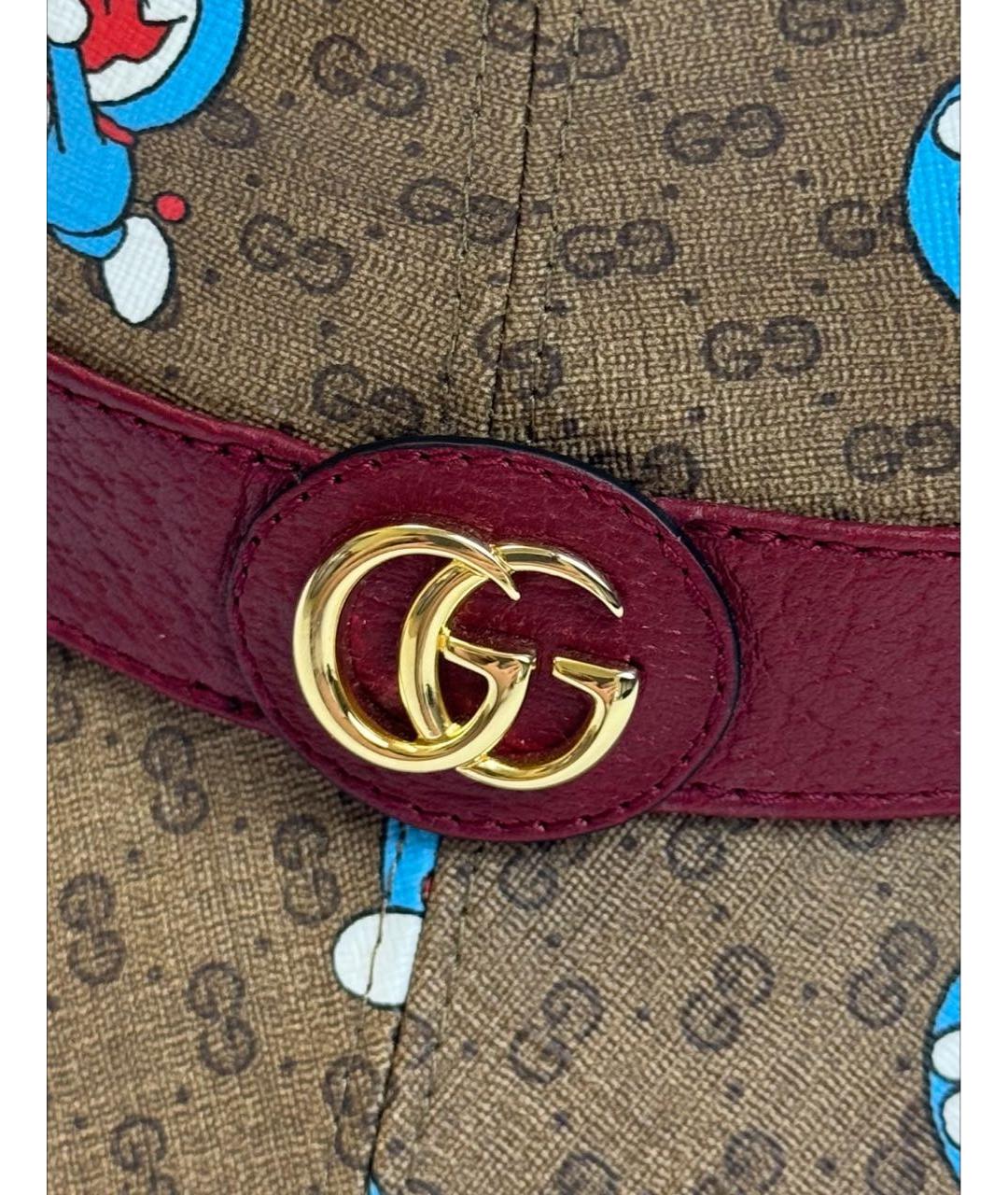 GUCCI Коричневая панама, фото 5