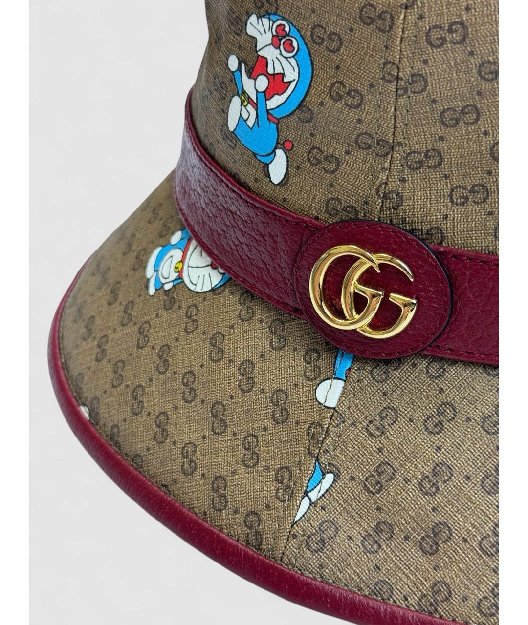 GUCCI Коричневая панама, фото 2