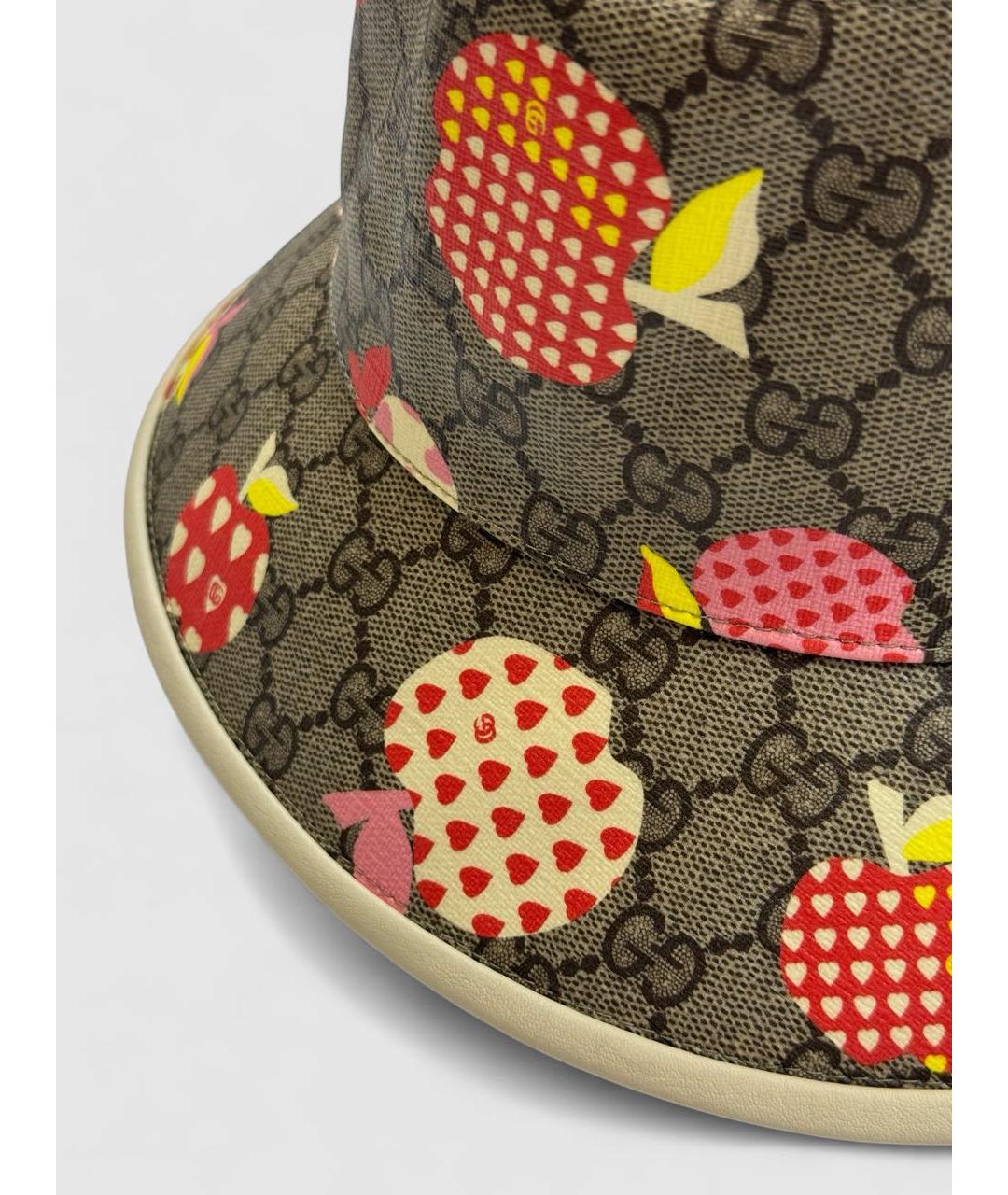 GUCCI Мульти кожаная панама, фото 5