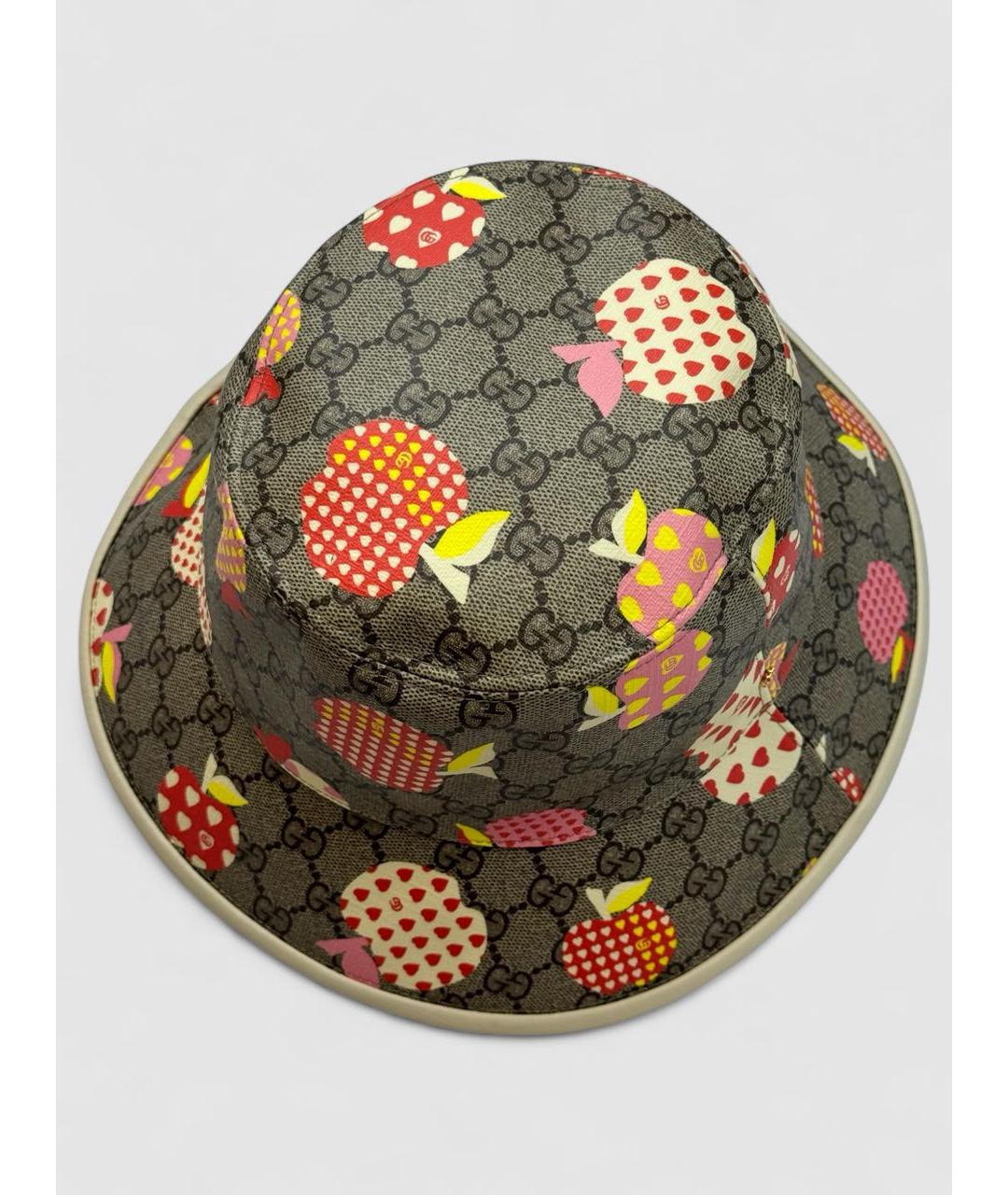 GUCCI Мульти кожаная панама, фото 2