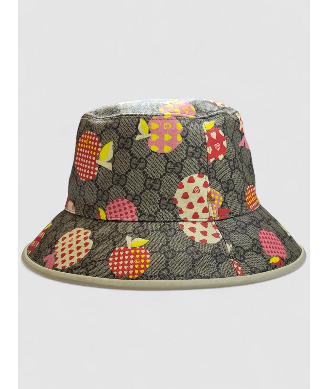 GUCCI Мульти кожаная панама, фото 6