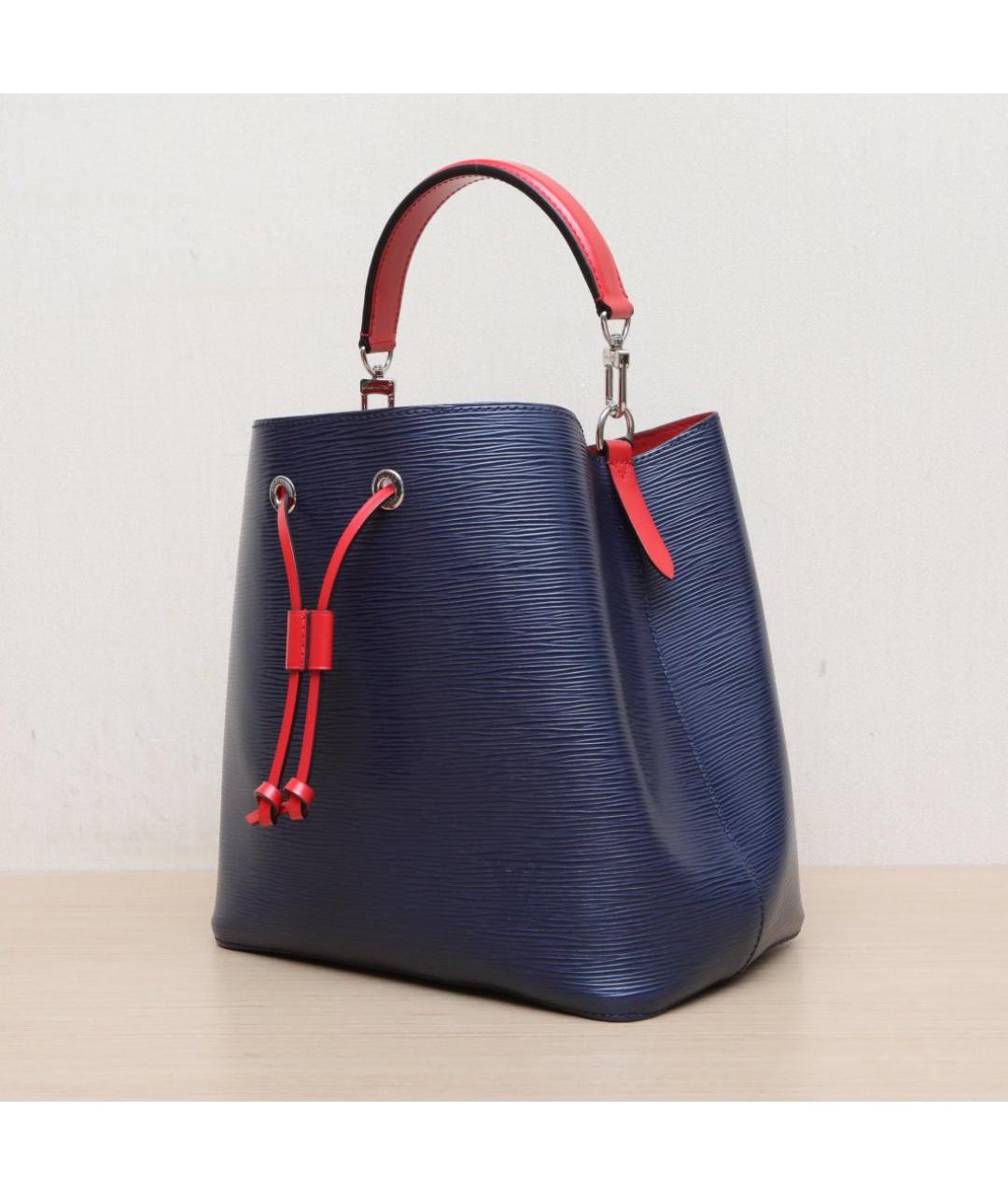 LOUIS VUITTON Синяя сумка через плечо, фото 4