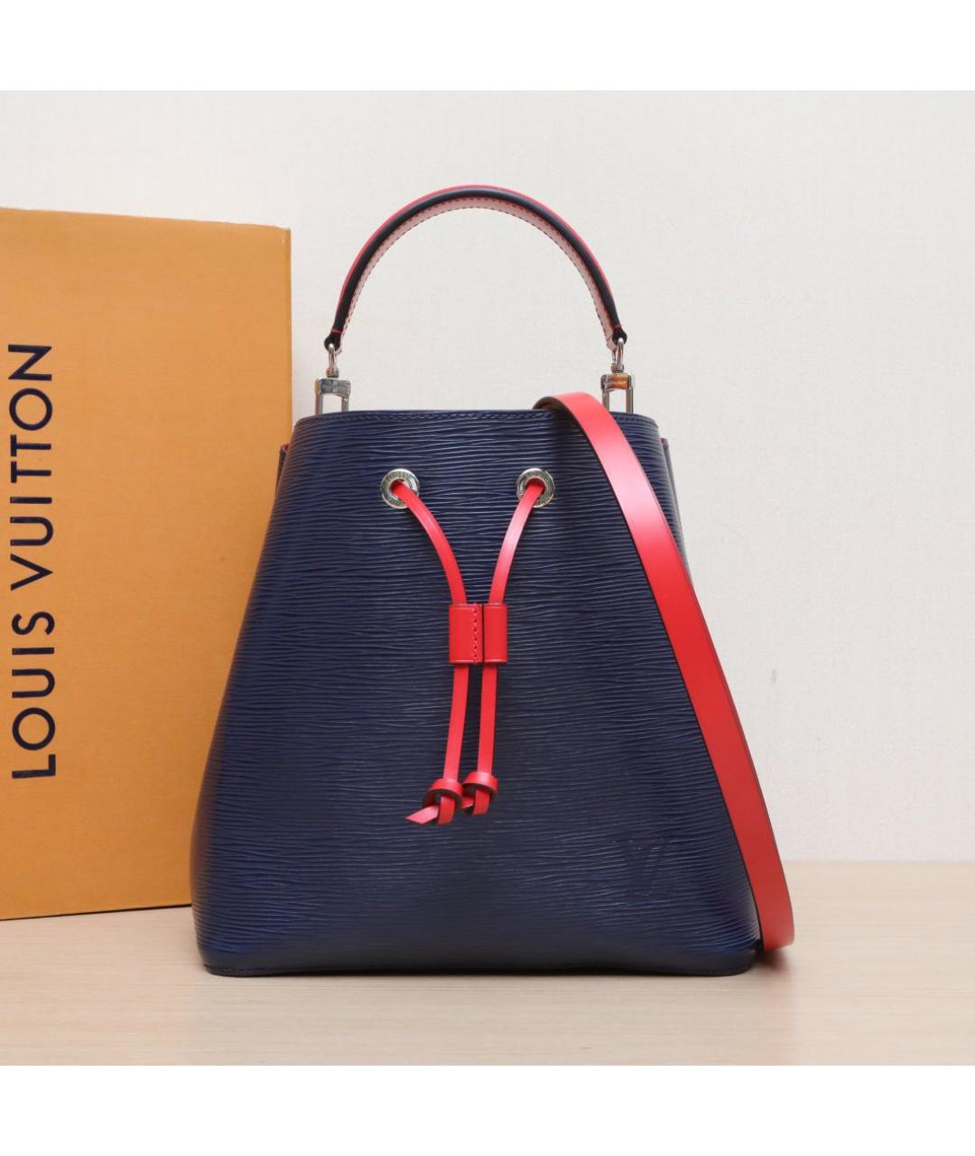 LOUIS VUITTON Синяя сумка через плечо, фото 2