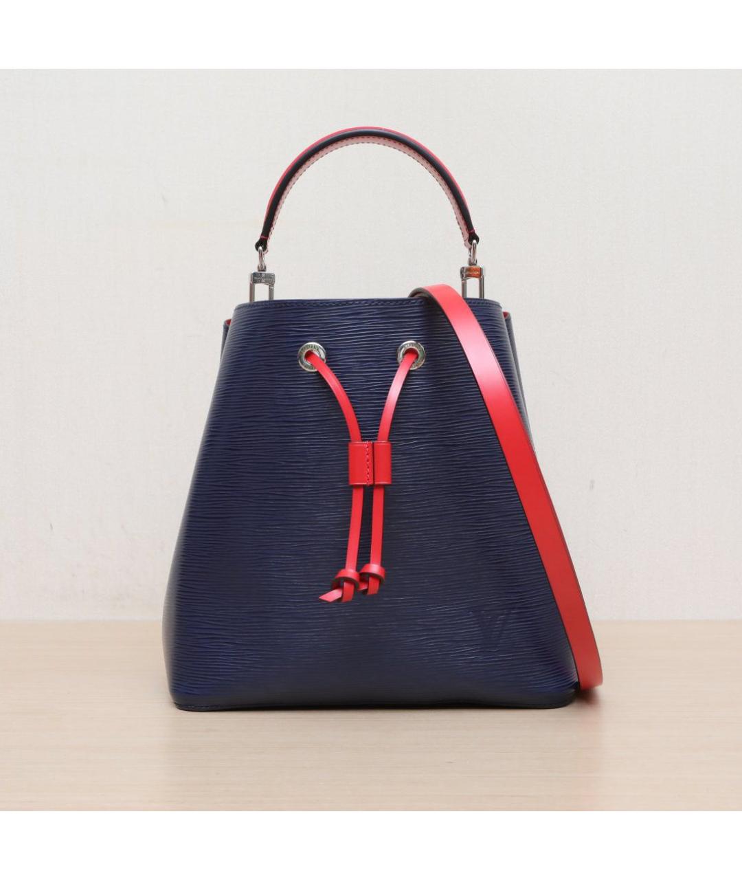 LOUIS VUITTON Синяя сумка через плечо, фото 3