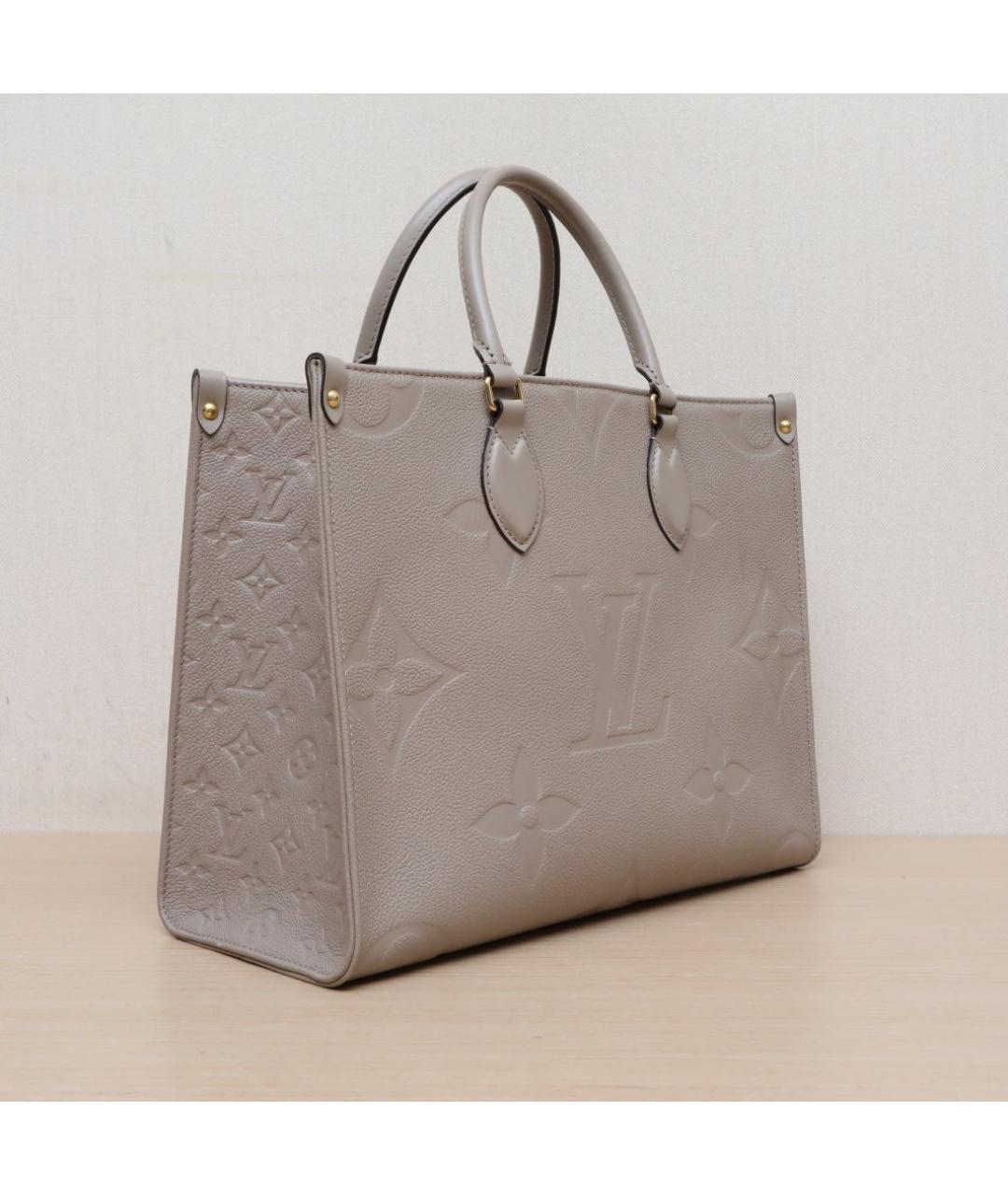 LOUIS VUITTON Кожаная сумка тоут, фото 5