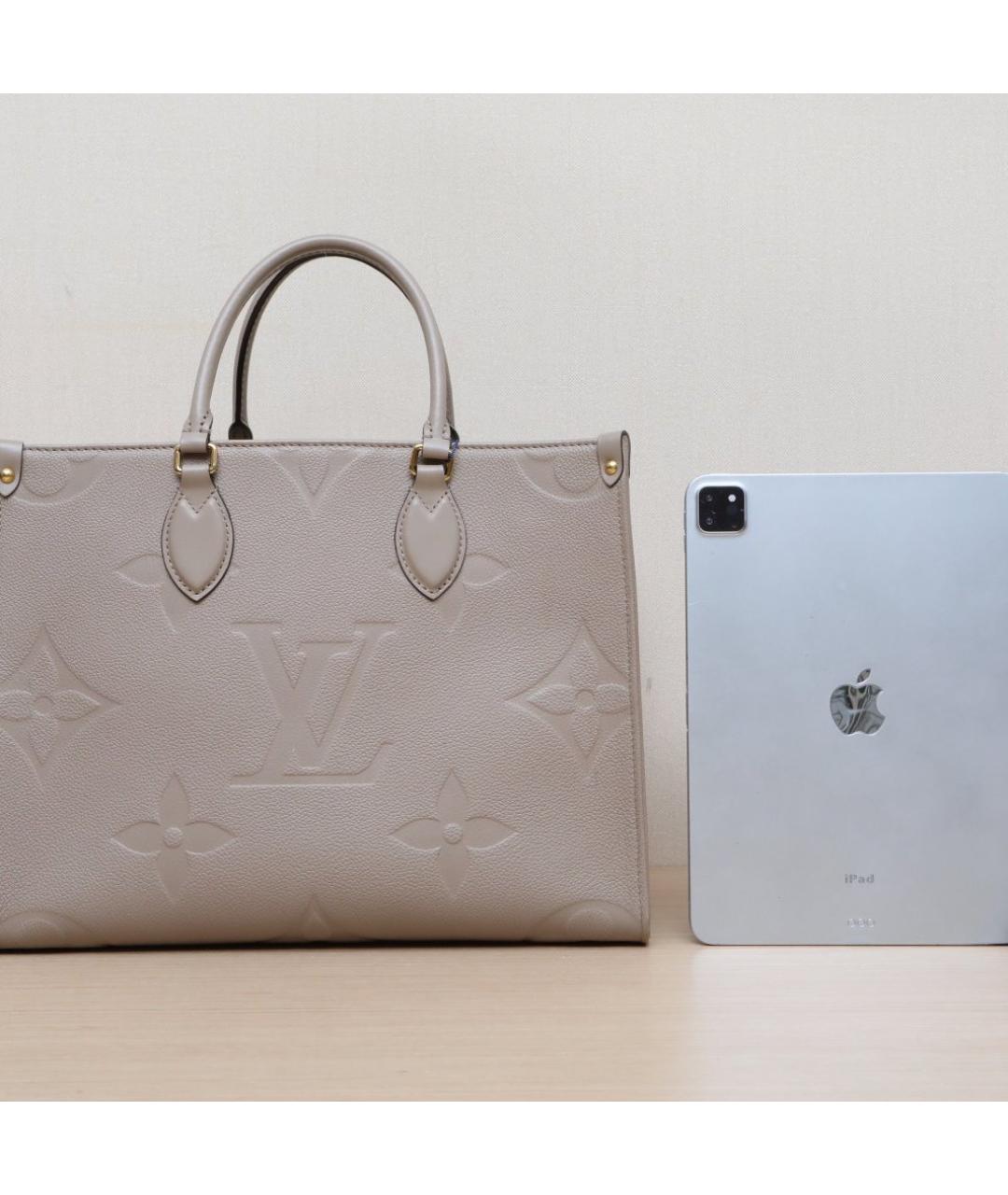 LOUIS VUITTON Кожаная сумка тоут, фото 6