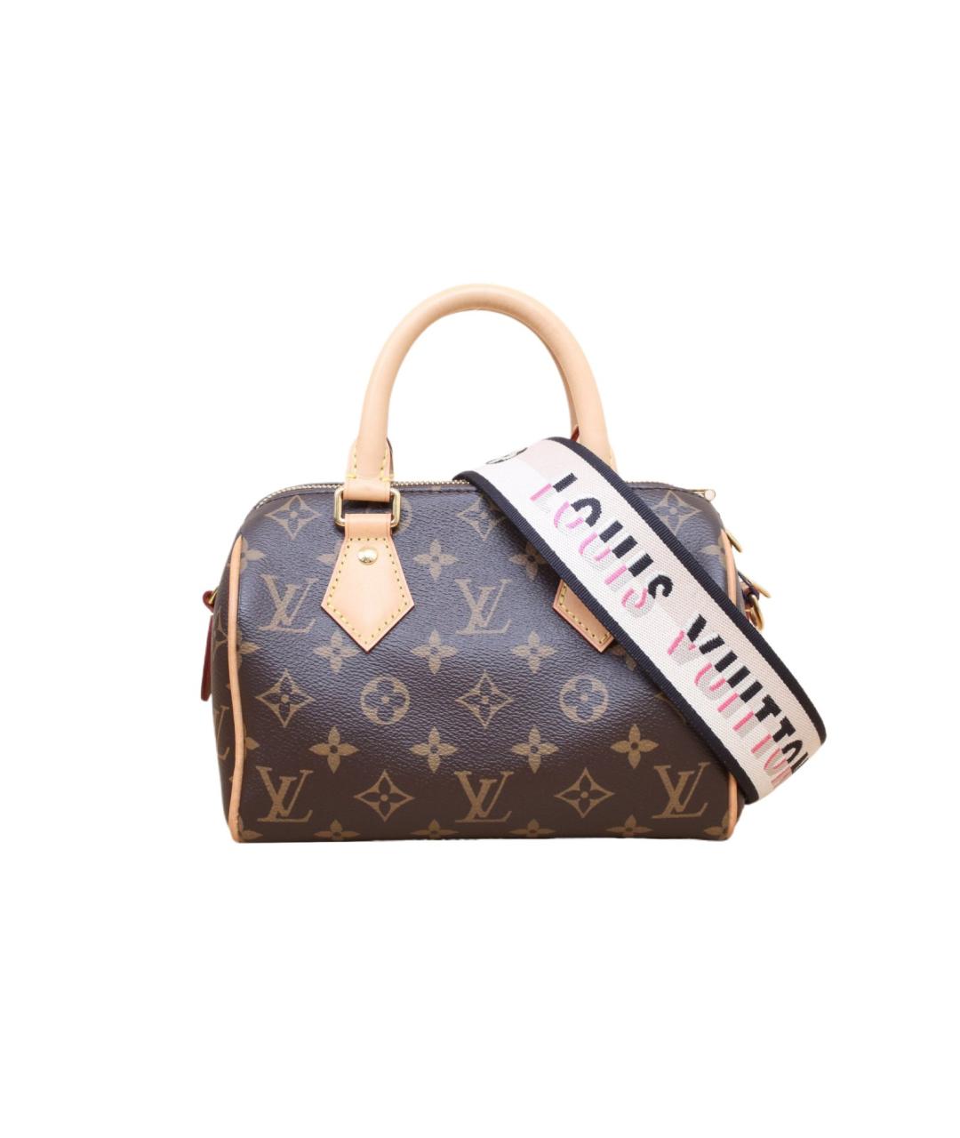 LOUIS VUITTON Коричневая кожаная сумка через плечо, фото 1
