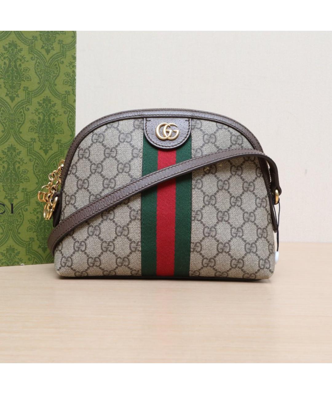 GUCCI Мульти кожаная сумка через плечо, фото 2