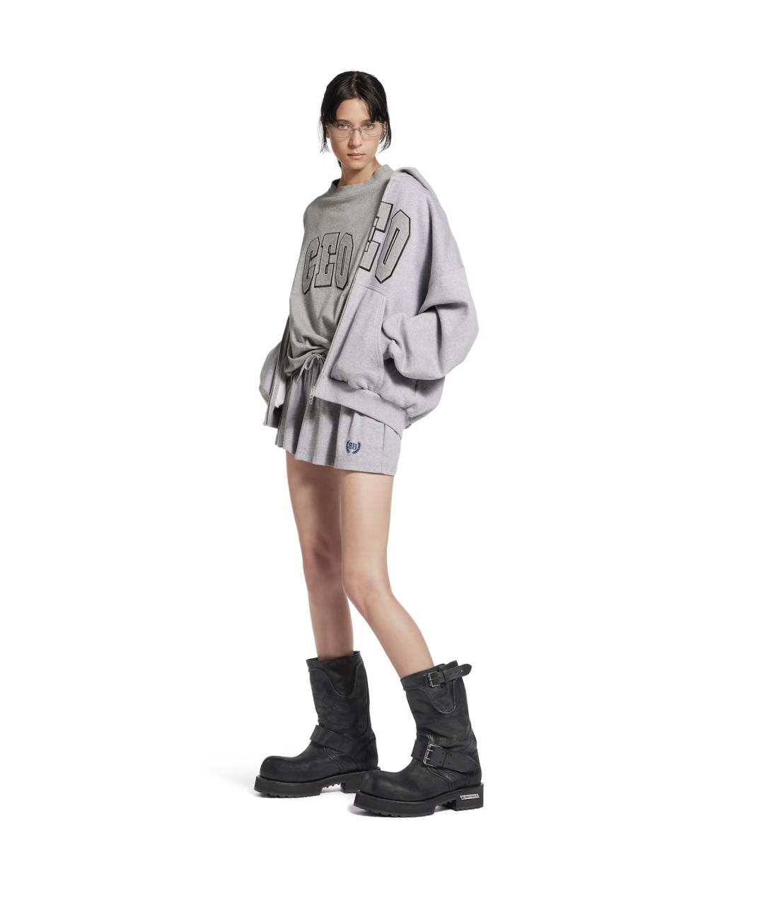 BALENCIAGA Черные кожаные ботинки, фото 4