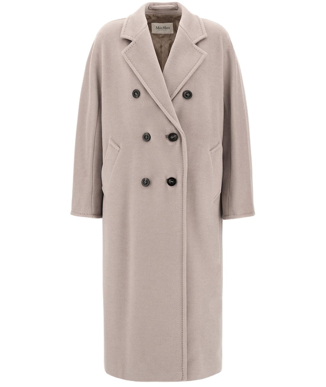MAX MARA Бежевое шерстяное пальто, фото 1