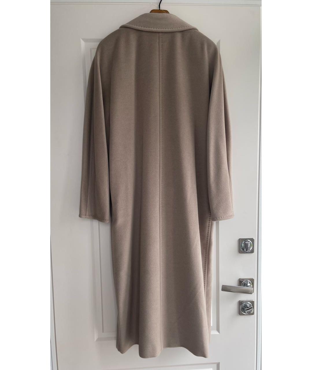 MAX MARA Бежевое шерстяное пальто, фото 2