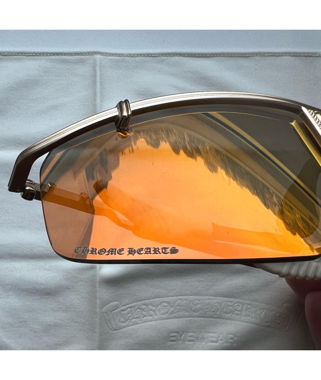 CHROME HEARTS Мульти пластиковые солнцезащитные очки, фото 5