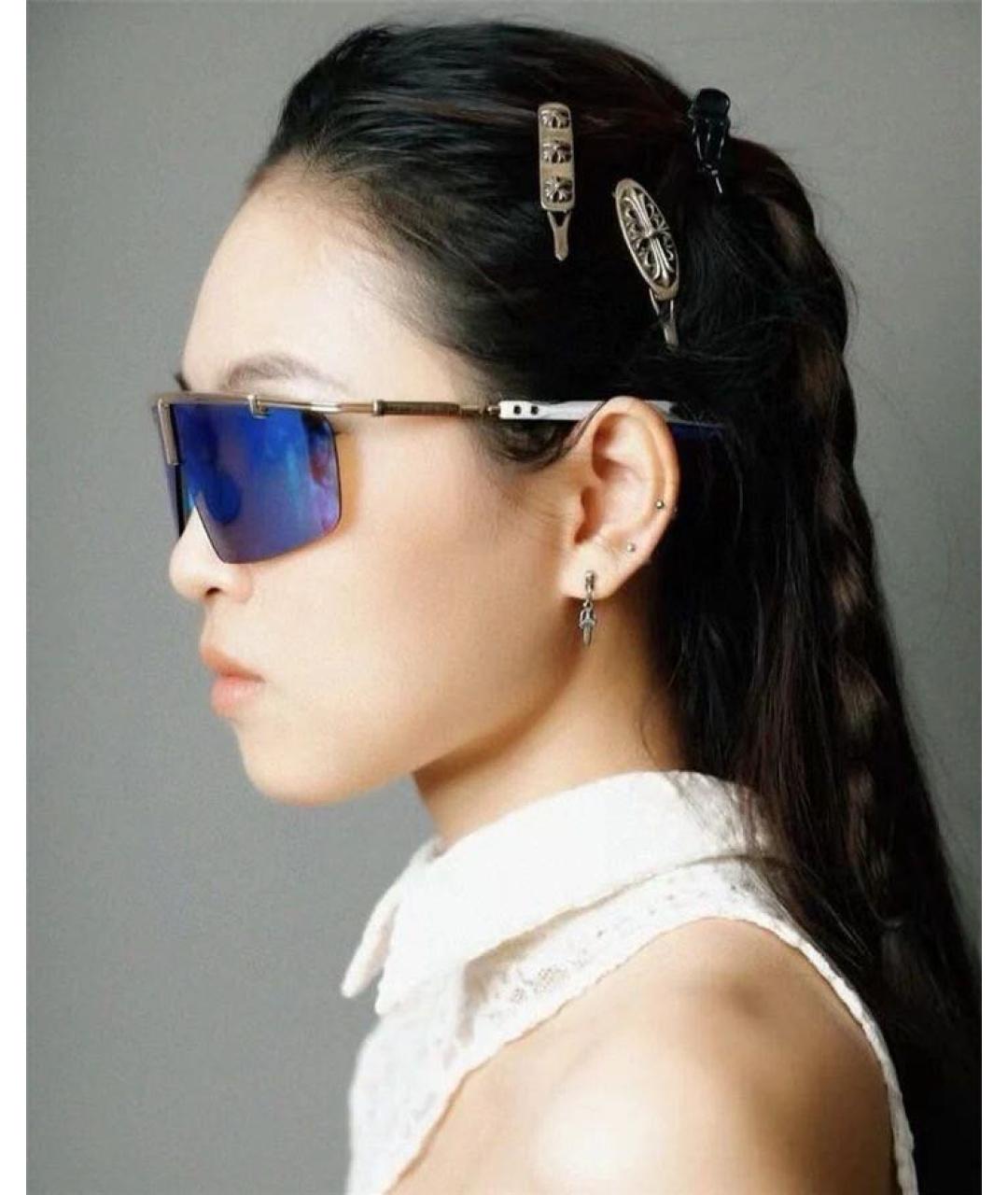 CHROME HEARTS Мульти пластиковые солнцезащитные очки, фото 8
