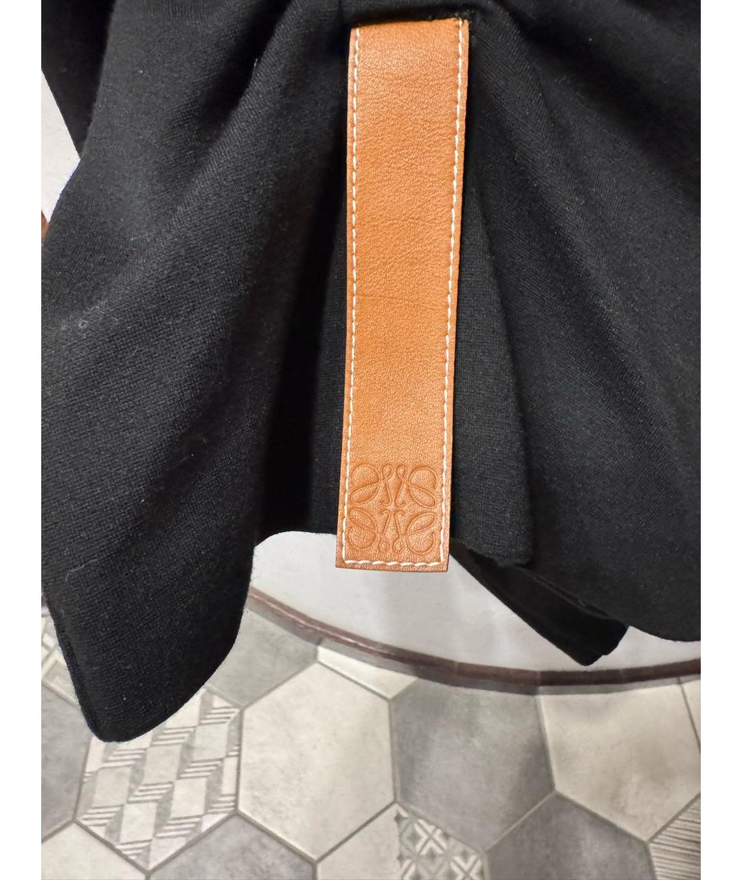 LOEWE Черное повседневное платье, фото 4