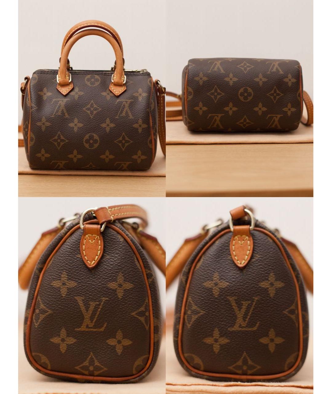 LOUIS VUITTON Коричневая сумка через плечо, фото 5