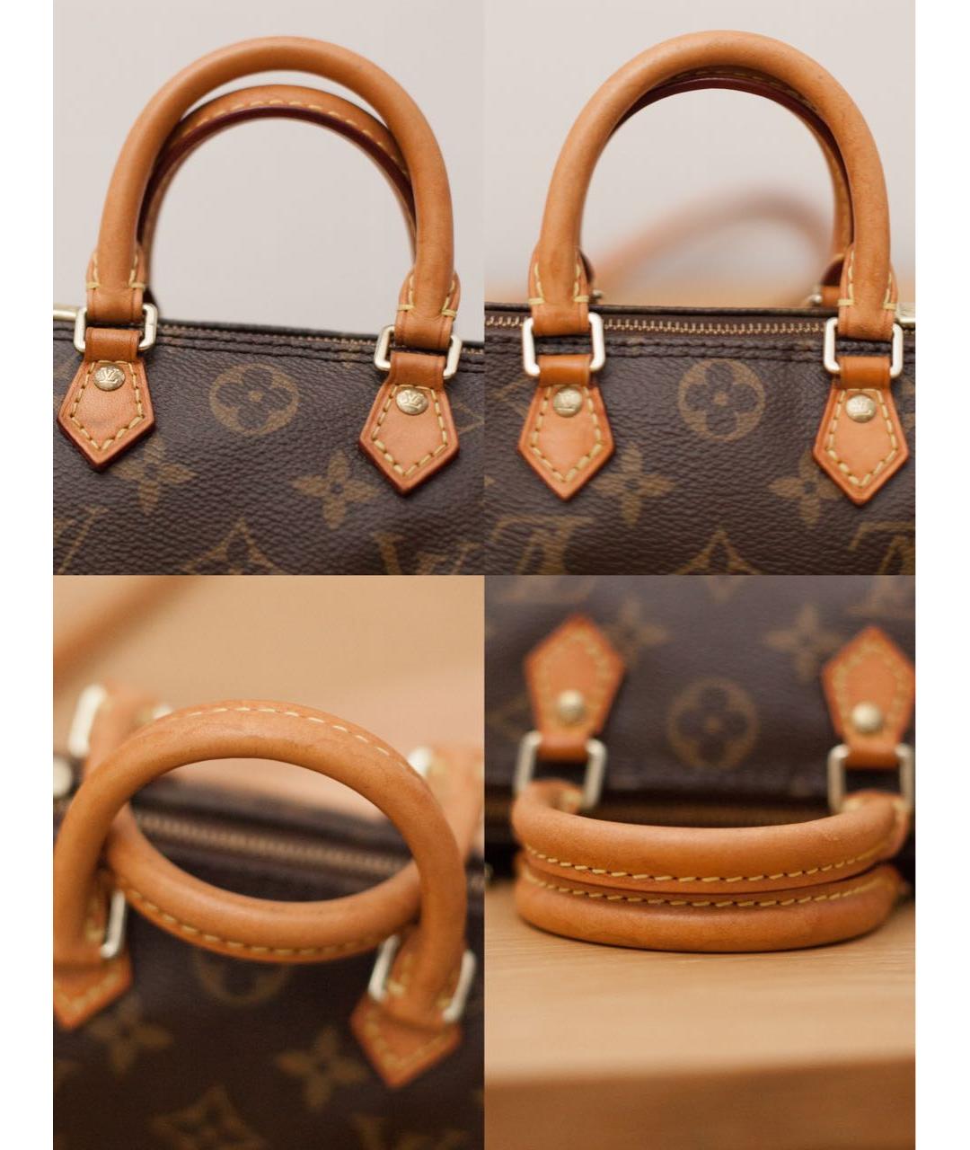 LOUIS VUITTON Коричневая сумка через плечо, фото 6