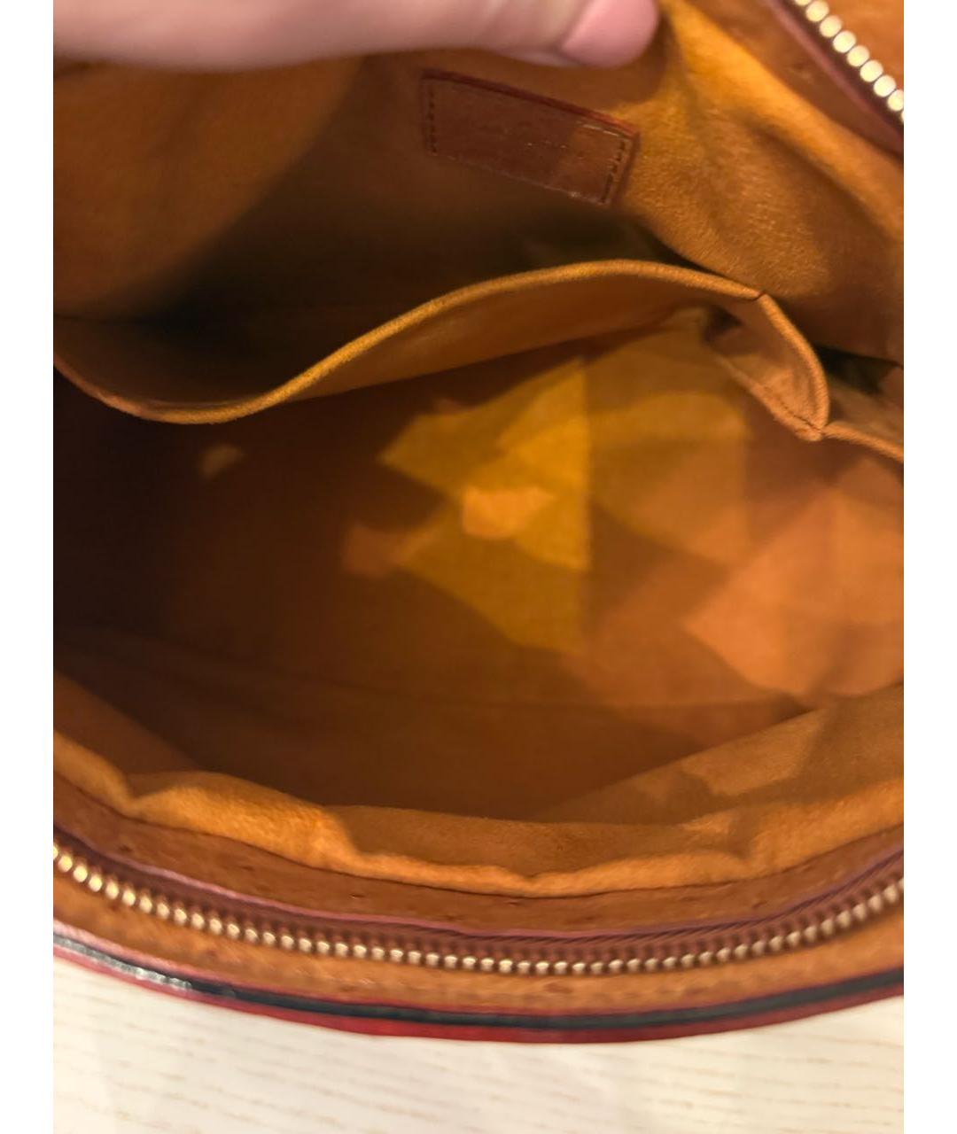 LOUIS VUITTON Коричневая сумка через плечо, фото 6