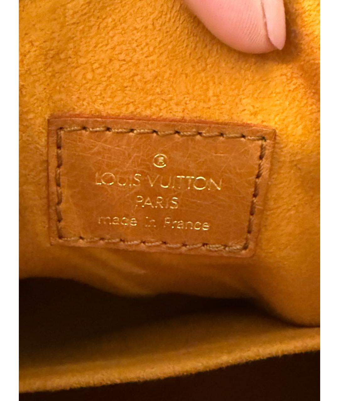 LOUIS VUITTON Коричневая сумка через плечо, фото 5