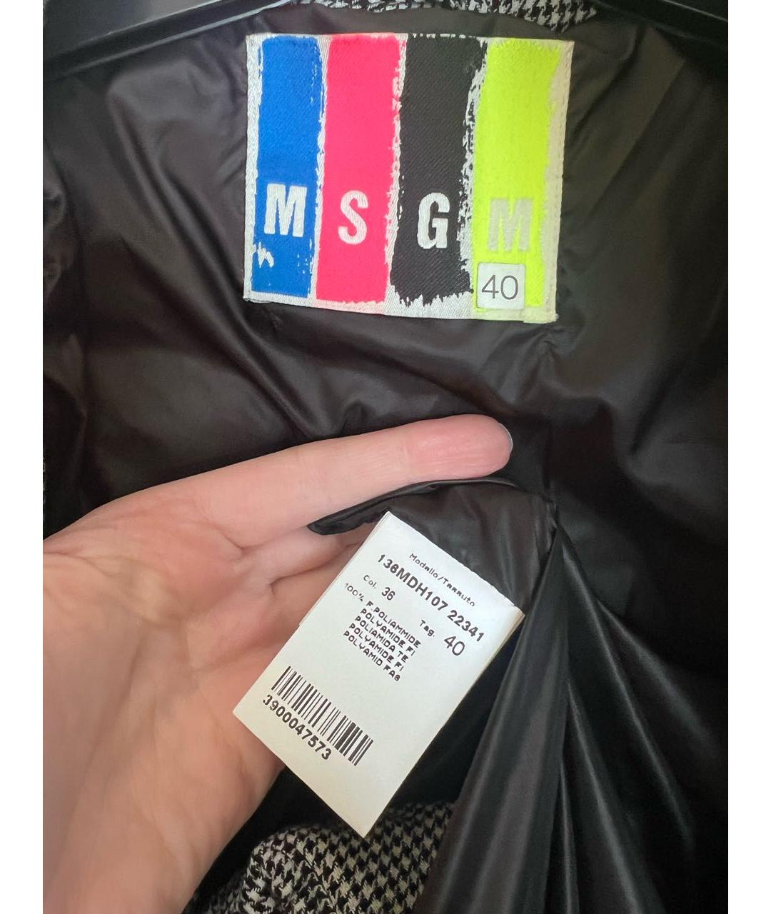MSGM Серая куртка, фото 4