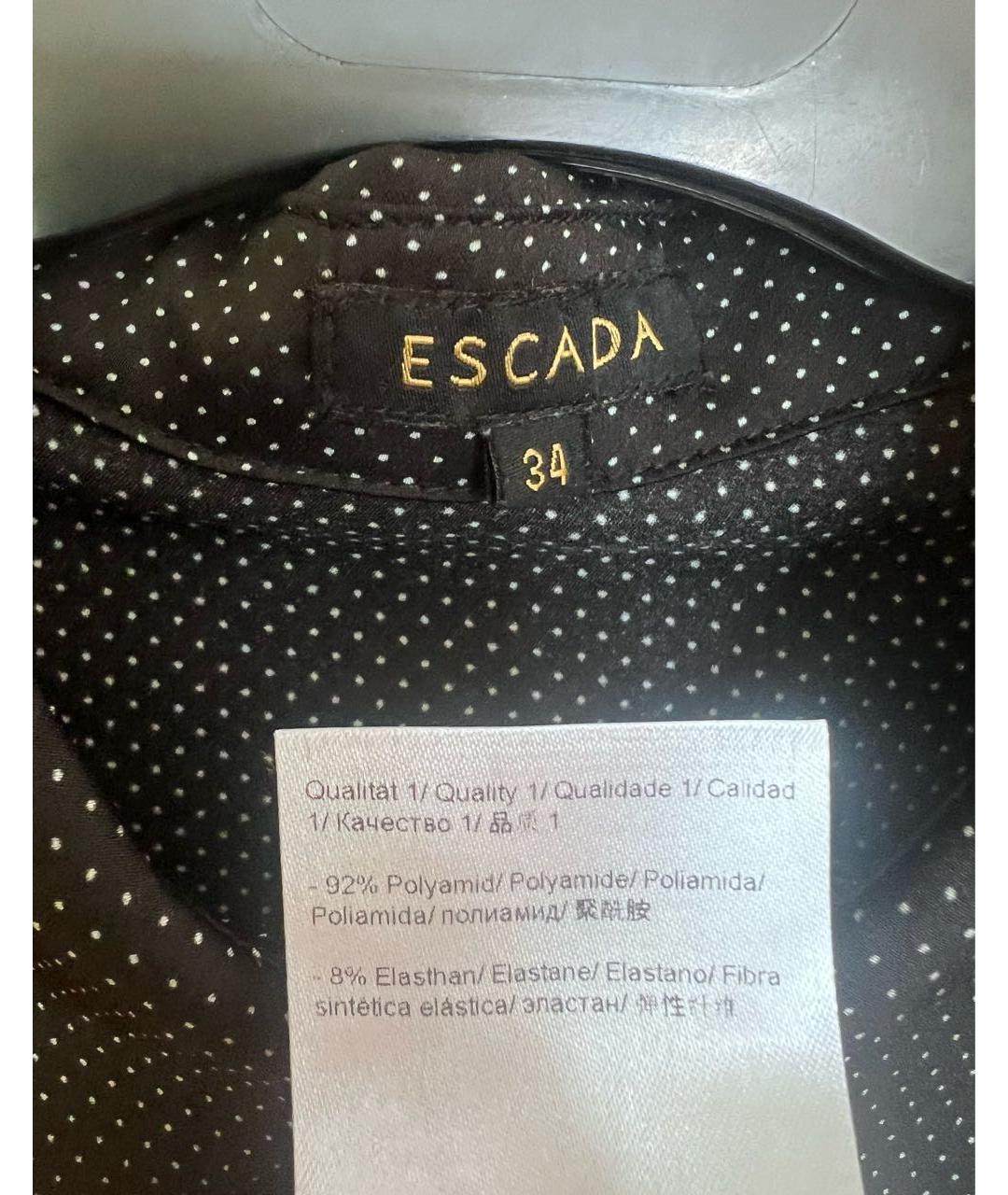 ESCADA Черная блузы, фото 4