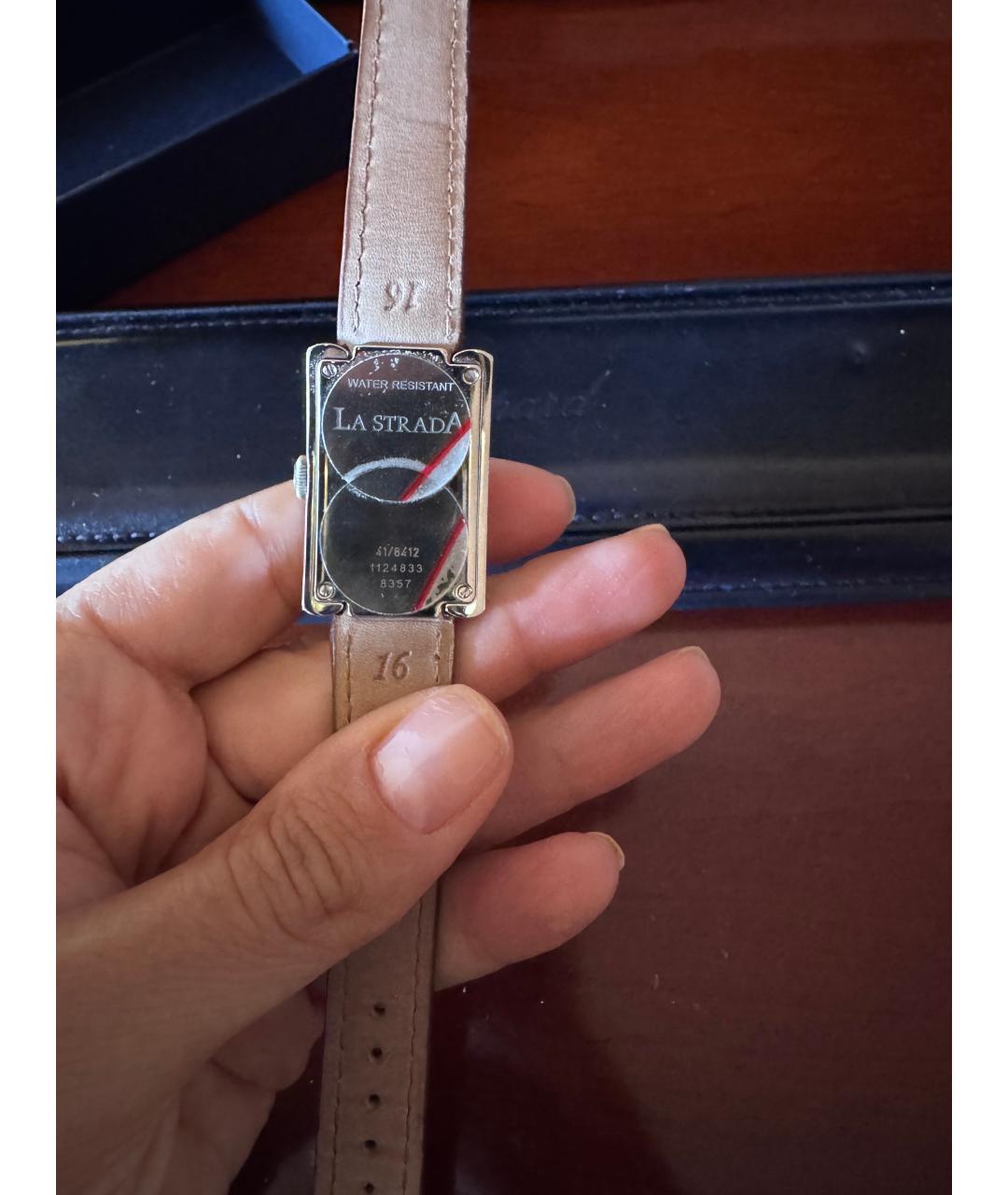 CHOPARD Коричневые часы из белого золота, фото 3
