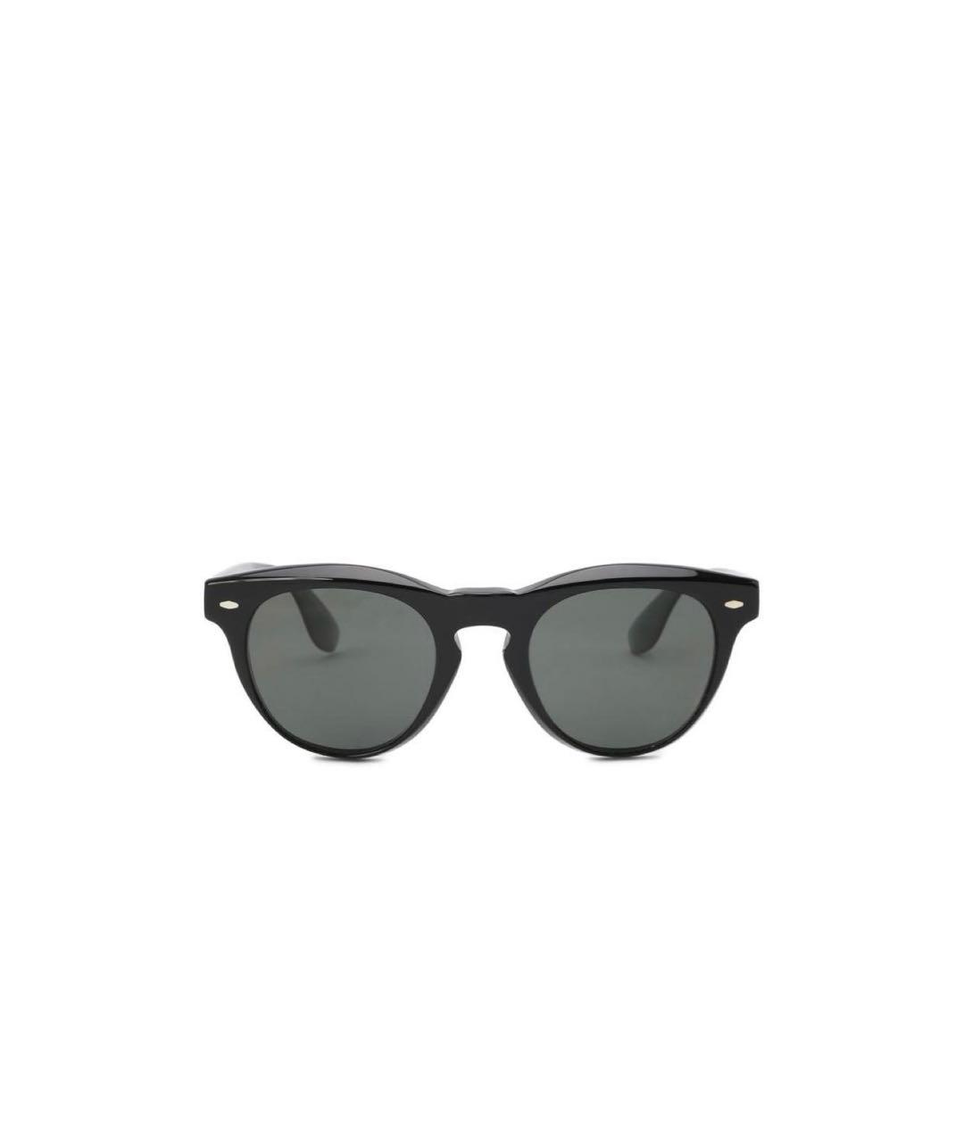 BRUNELLO CUCINELLI Черные пластиковые солнцезащитные очки, фото 1