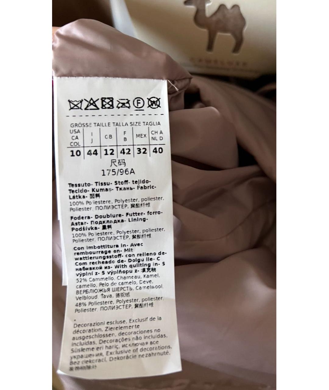 MAX MARA Розовая полиэстеровая куртка, фото 5