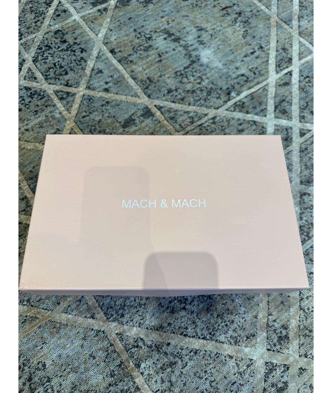 MACH&MACH Черные босоножки, фото 4