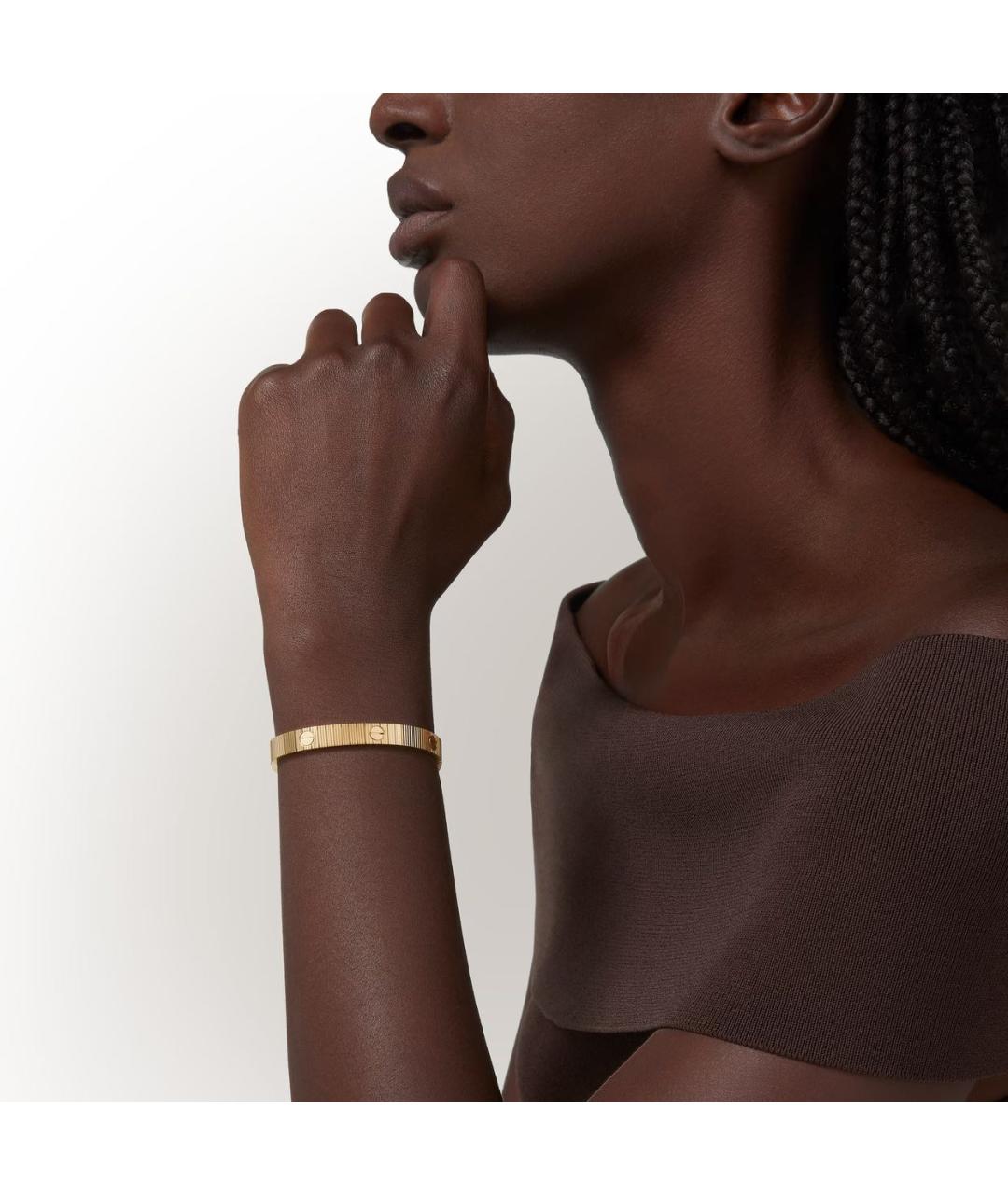 CARTIER Золотой браслет из желтого золота, фото 4
