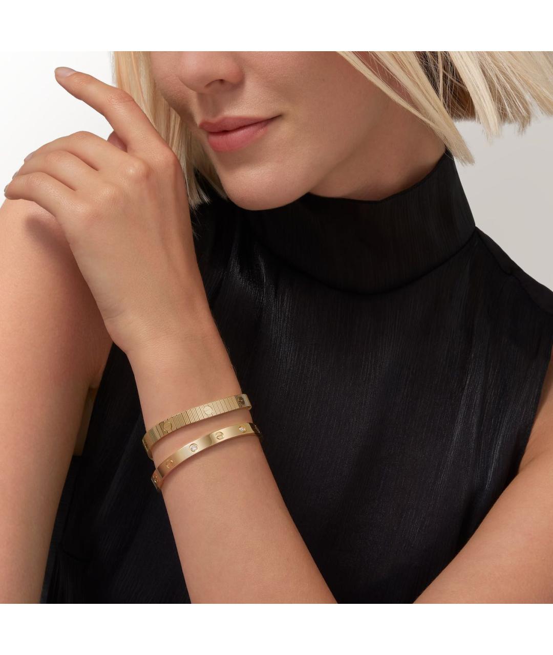 CARTIER Золотой браслет из желтого золота, фото 3