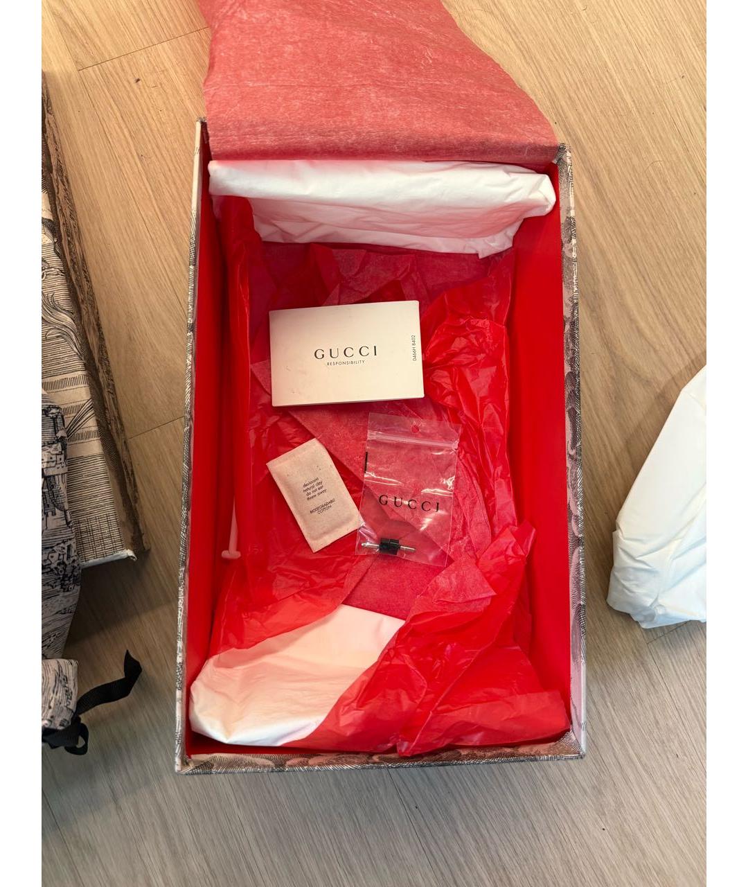 GUCCI Черные кожаные туфли, фото 7