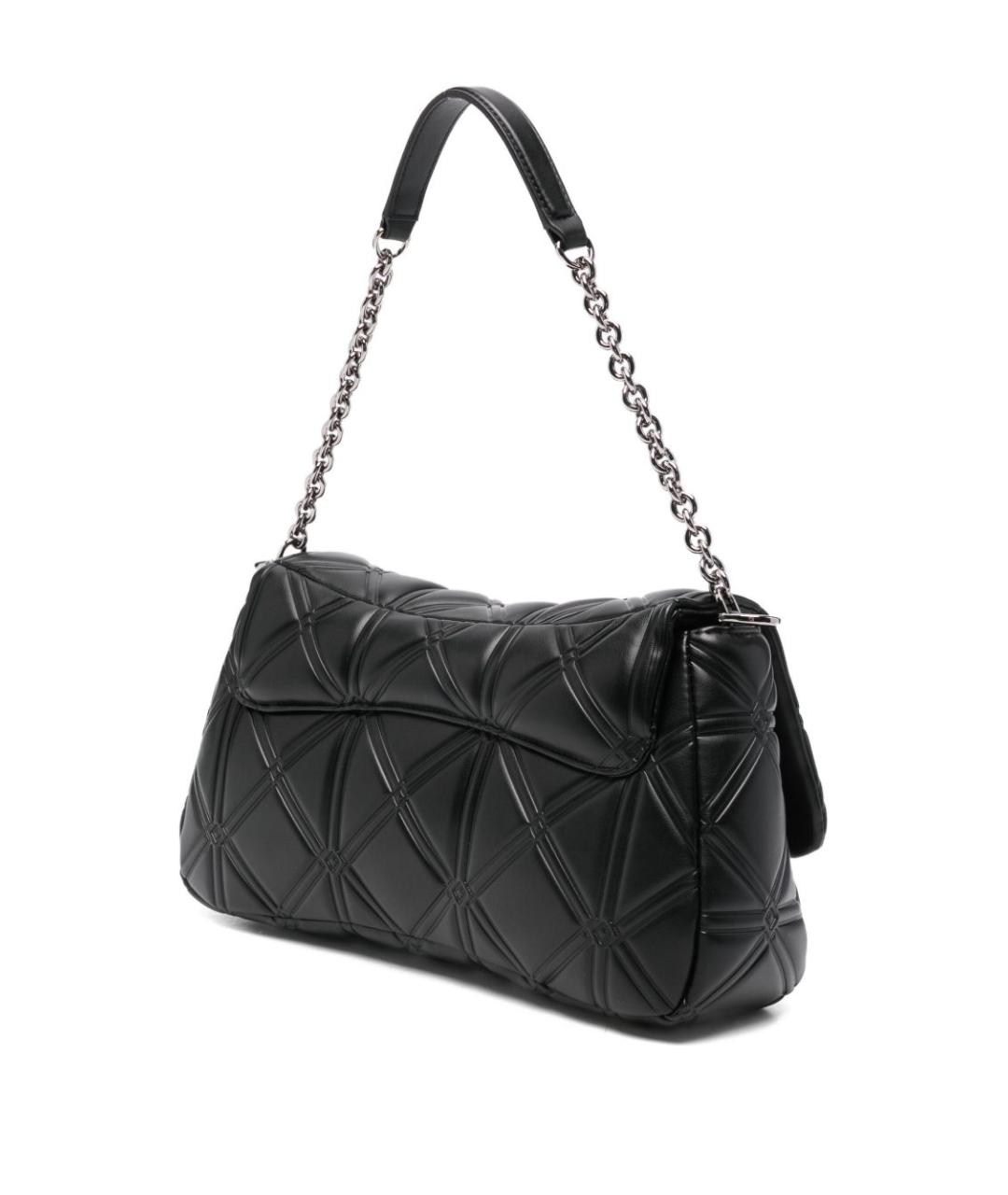 EMPORIO ARMANI Черная синтетическая сумка через плечо, фото 2