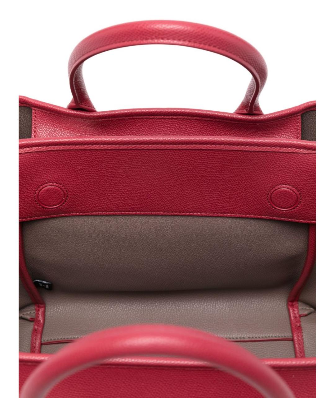 EMPORIO ARMANI Розовая сумка тоут из искусственной кожи, фото 4