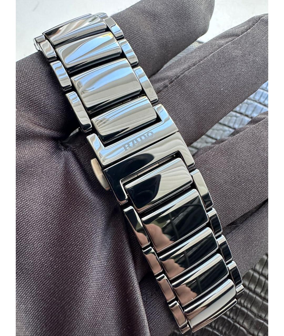 RADO Черные керамические часы, фото 6