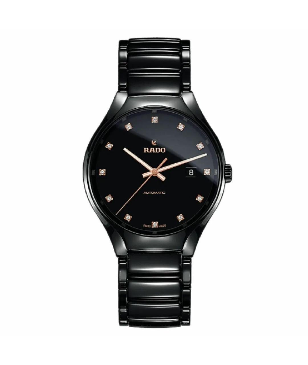 RADO Черные керамические часы, фото 1