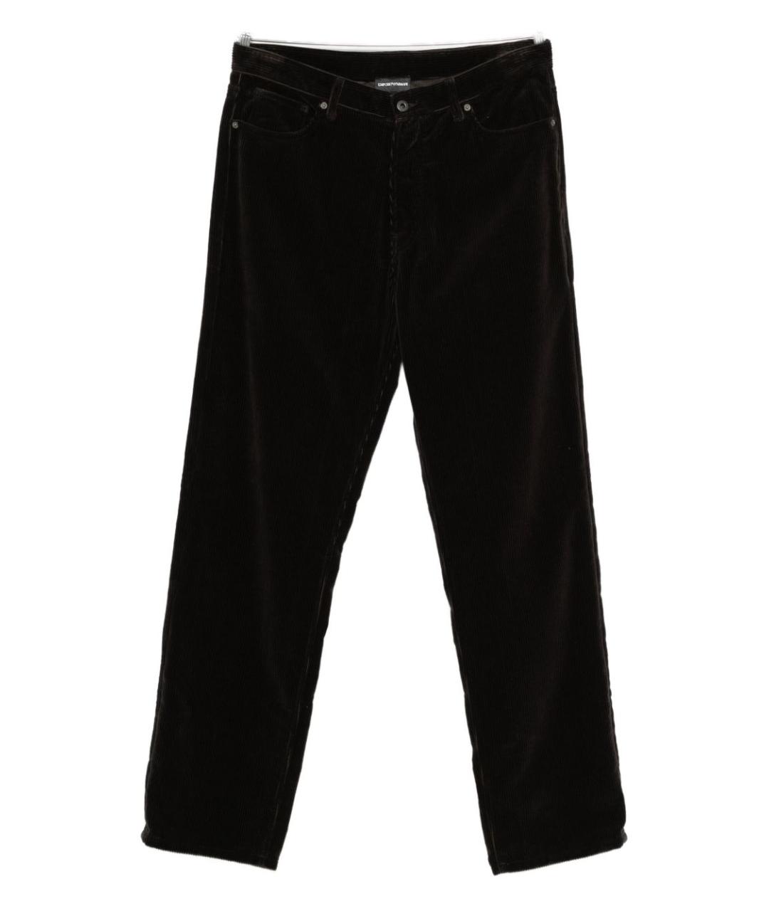 EMPORIO ARMANI Черные прямые джинсы, фото 1