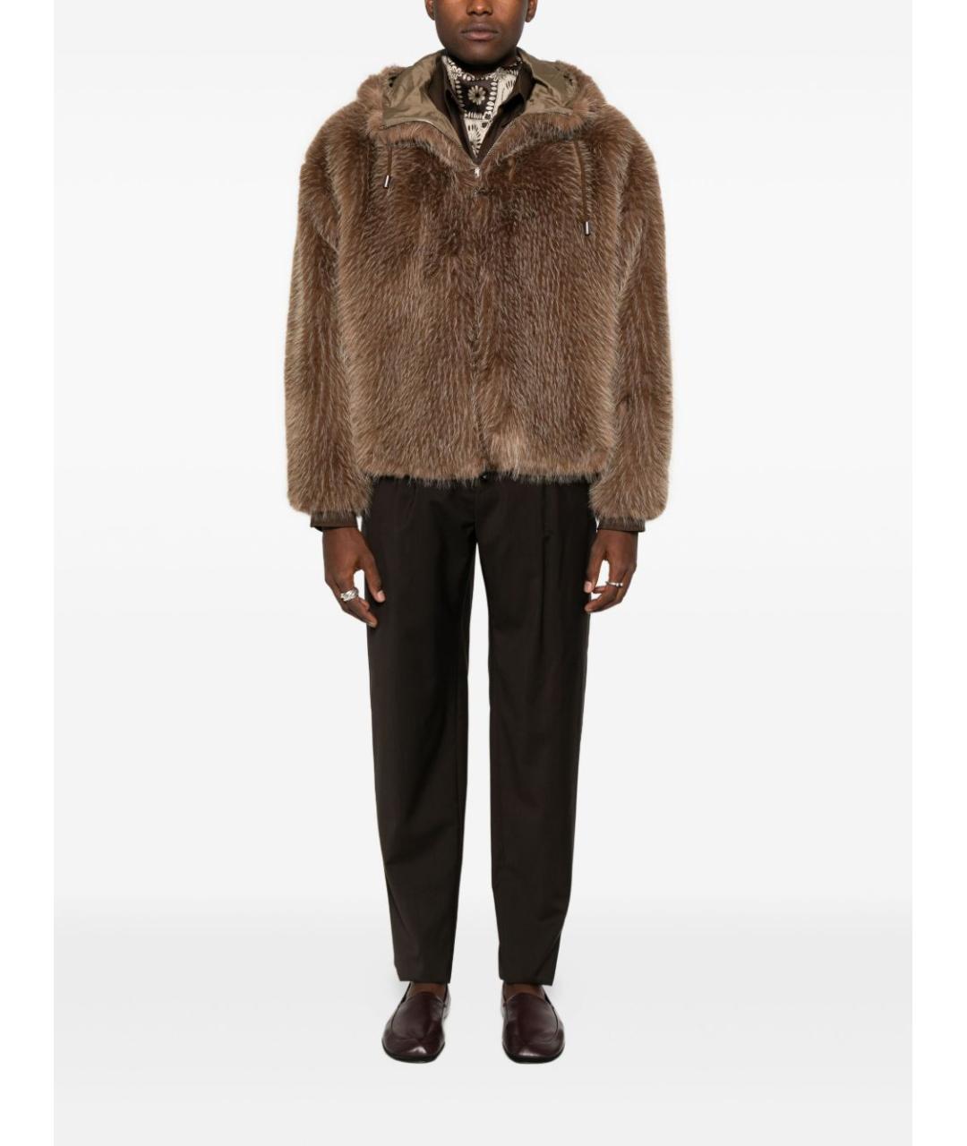 EMPORIO ARMANI Серые повседневные брюки, фото 4