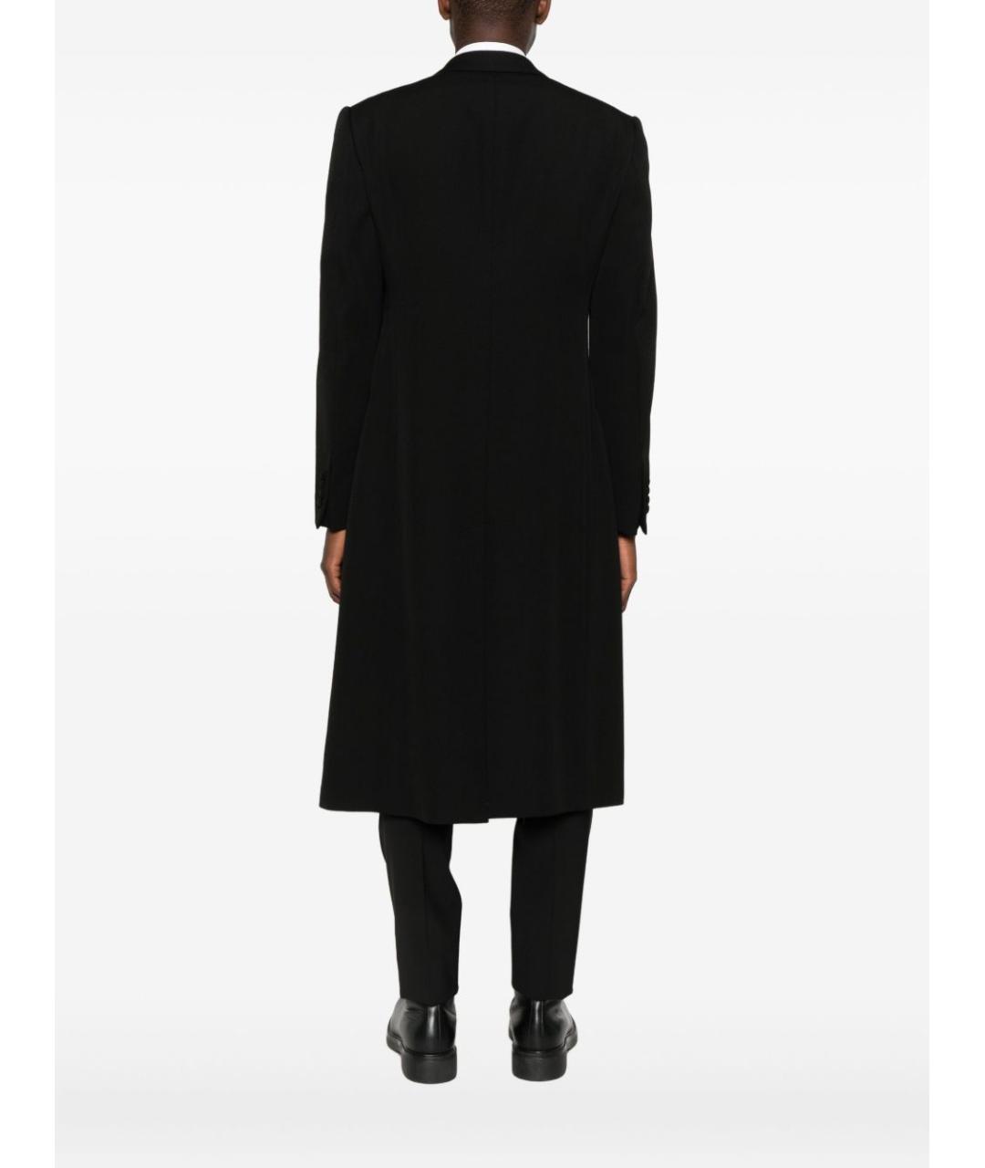 EMPORIO ARMANI Черное пальто, фото 4