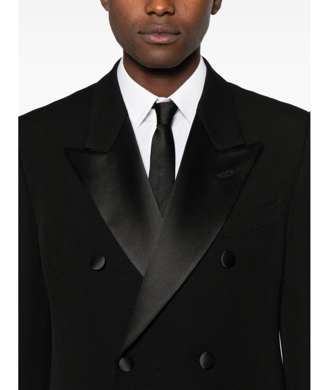 EMPORIO ARMANI Черное пальто, фото 5