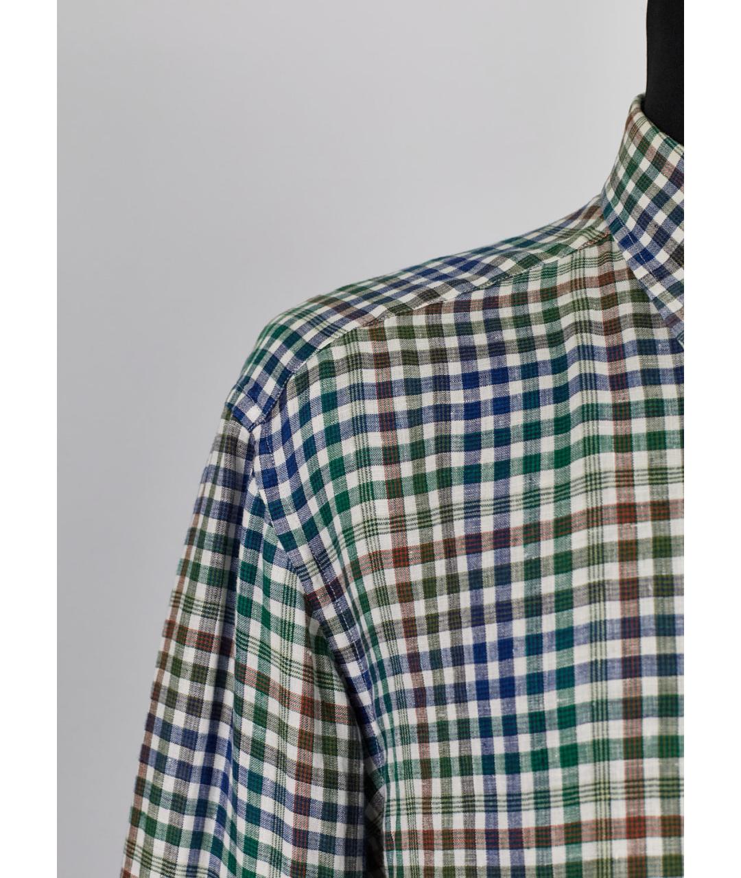 BRIONI Мульти льняная кэжуал рубашка, фото 2