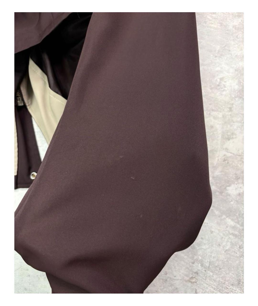 SAINT LAURENT Бордовая куртка, фото 6